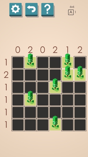 テント・アンド・ツリーパズル1