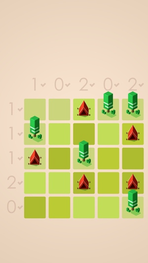テント・アンド・ツリーパズル8