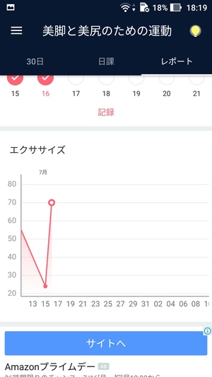 美脚と桃尻のための運動12