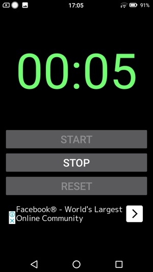 ストップウォッチアプリ4