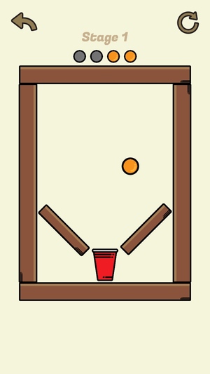 ボールを入れる物理パズルゲーム Be A Pong の遊び方 ドロ場