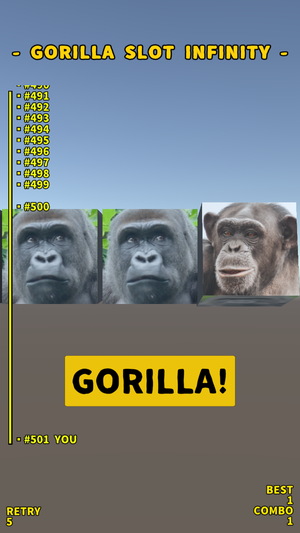 無限ゴリラスロット4